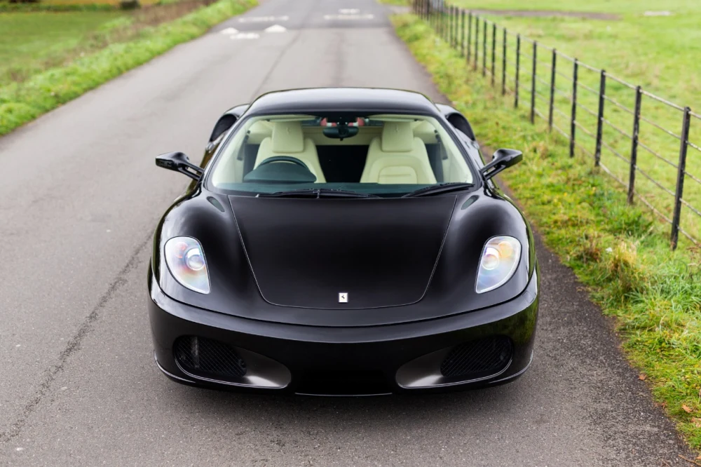 What To Pay For A Ferrari F430 Black Coupe Sharknose