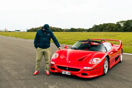 Image for article titled: Chris Harris Drives The Ferrari F50 | Living Up to The F40?