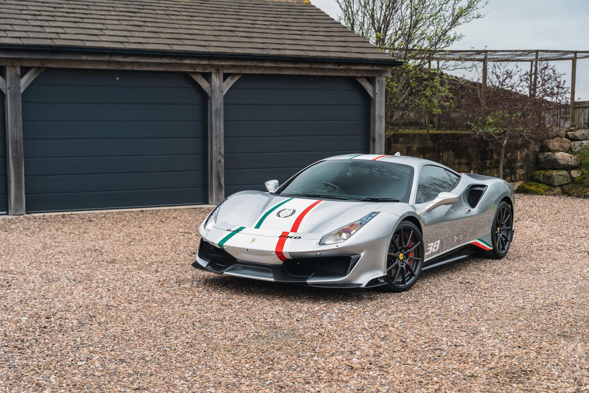This Ferrari 488 Pista Piloti is a striking limited-edition track-focused modern supercar, with little more than delivery mileage on the odometer. 0