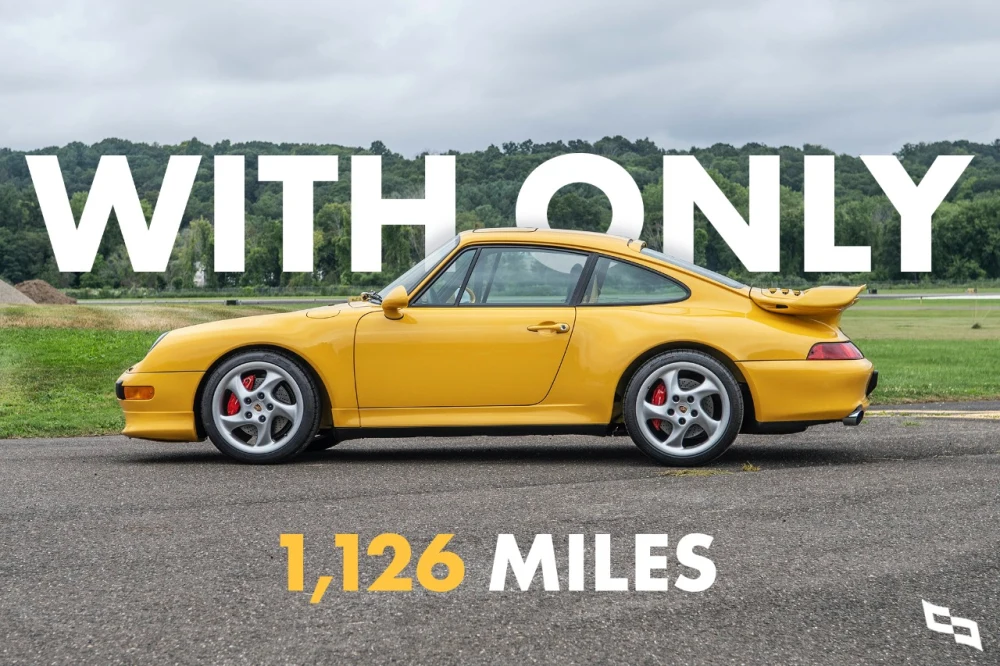 A New World Record: Porsche 911 Carrera 4S - Only 1,126 Miles
