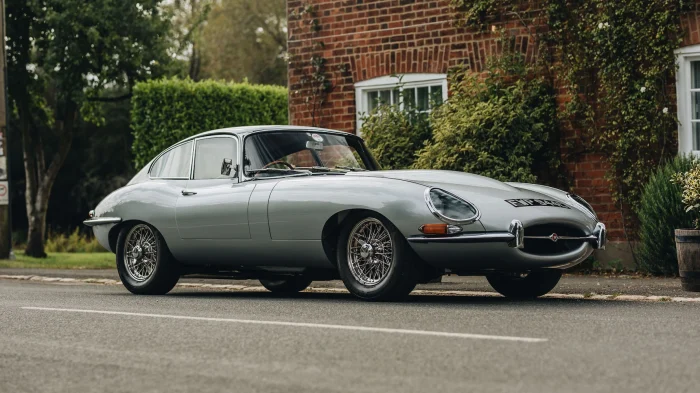 Image for article titled: Auction Highlight: 1965 Jaguar E-Type Series 1 4.2 FHC
