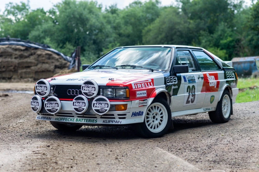 Auction Highlights: 1981 Audi Quattro featured in Audi Quattro by Graham Robson