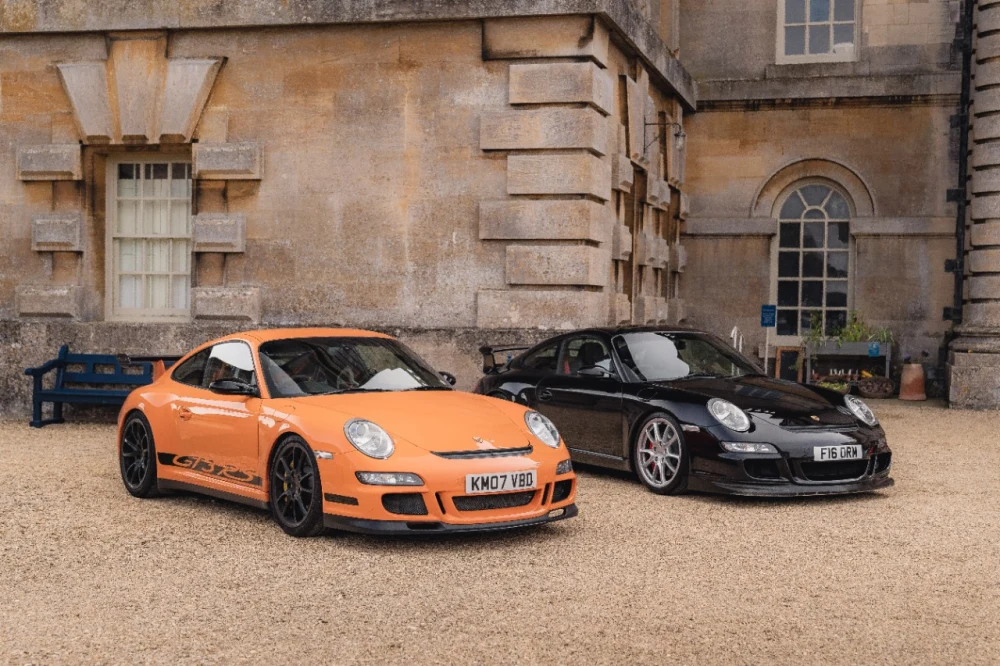 Supercar Driver X Collecting Cars At Grimsthorpe Castle 997 GT3 RS