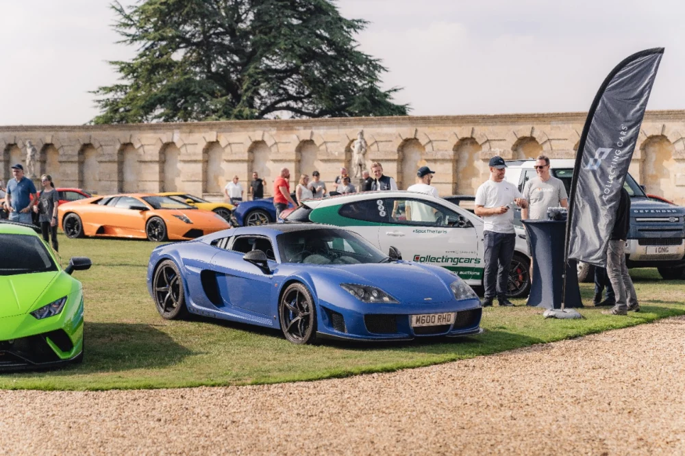 Supercar Driver X Collecting Cars At Grimsthorpe Castle Noble M600
