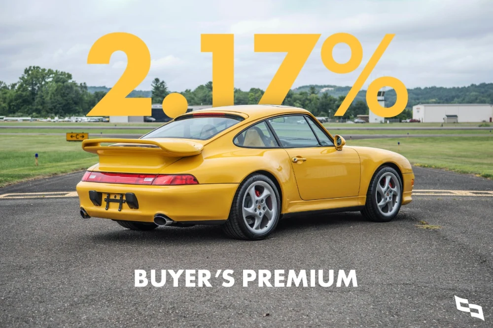 A New World Record: Porsche 911 Carrera 4S - 2.17% Buyer's Premium