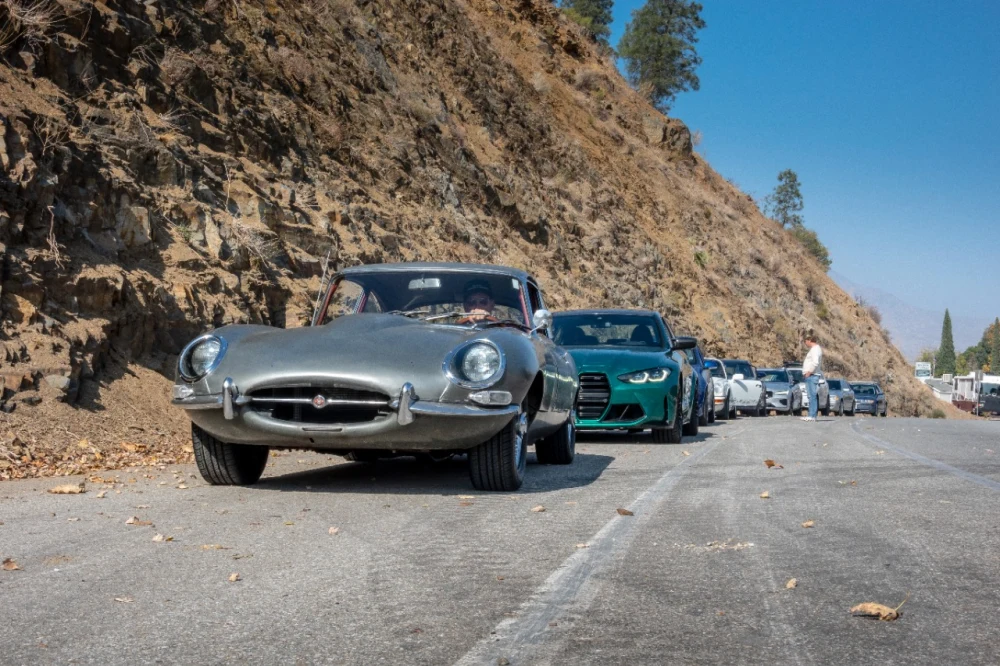 Architecture Rally: A California Road Trip - Mixture of Modern and Classic Cars