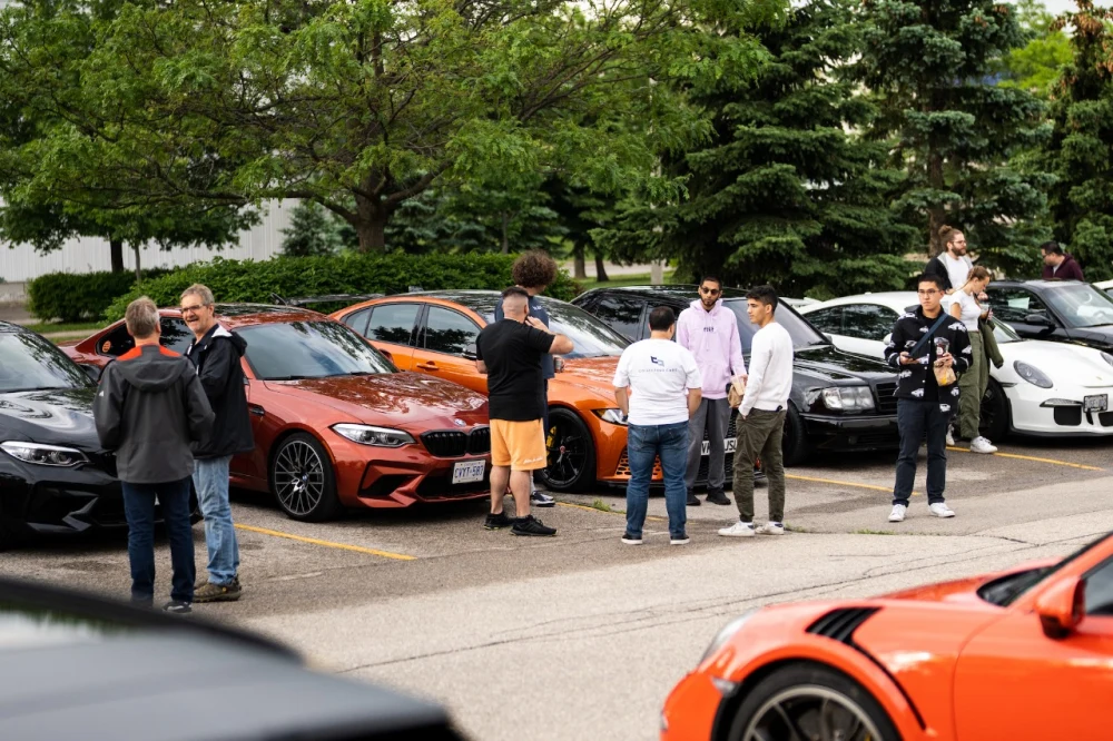 Coffee Run With Throttle House In Canada Car Event 