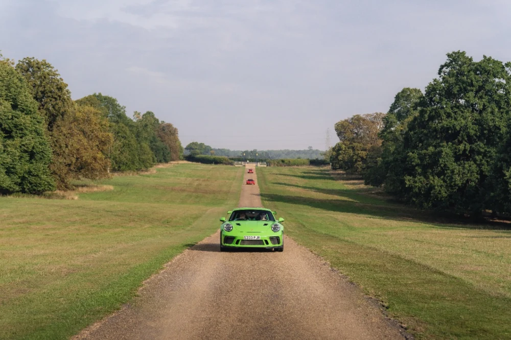 Supercar Driver X Collecting Cars At Grimsthorpe Castle 991.2 GT3 RS