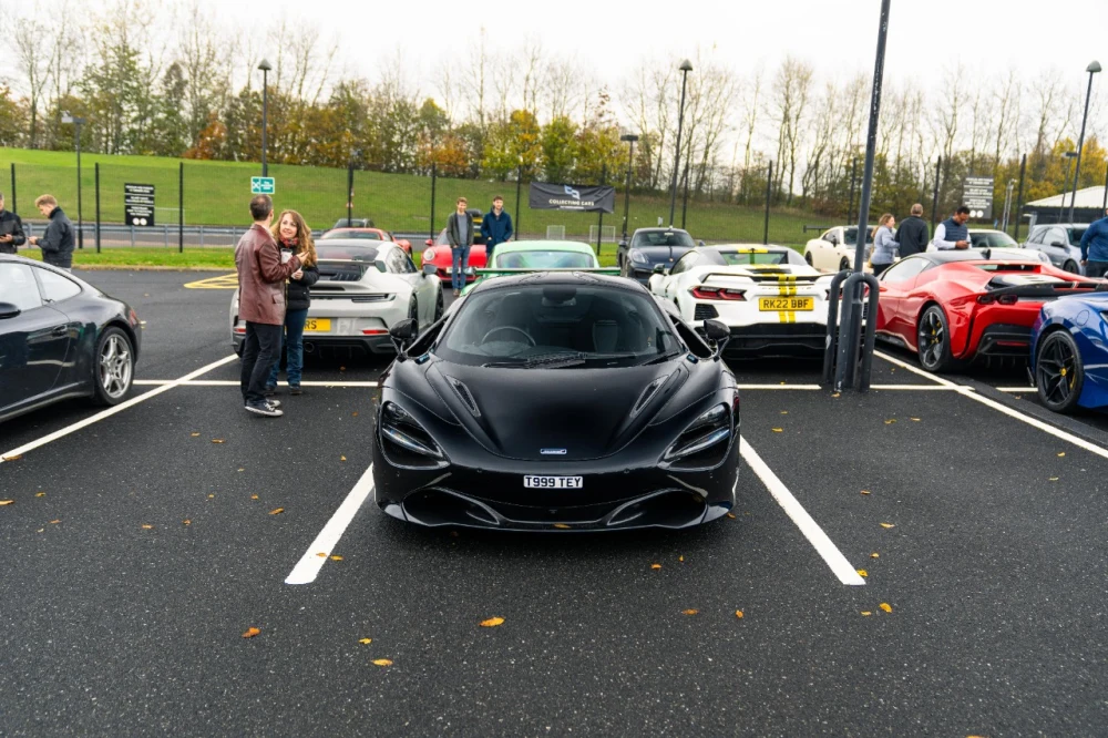Cars And Bikes Are Welcome - Coffee Run At Triumph Mclaren 720S