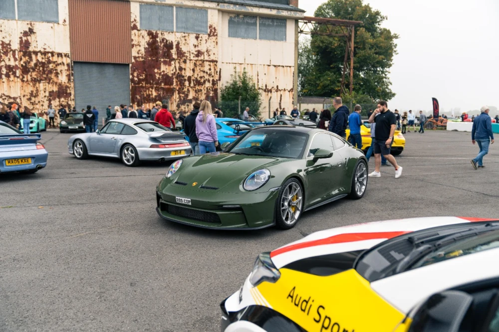 Our Coffee Run At Bicester Heritage Welcomed Over 2,000 Cars 993 GT3 Touring