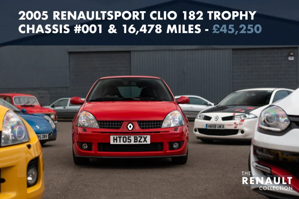 Record-breaking Renaults: The Renault Collection Sold! Clio