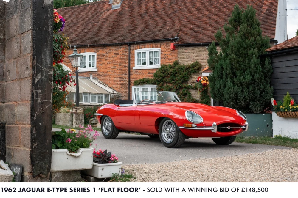 August Round-up - Rare Finds From Around The World Jaguar E-Type Flat Floor