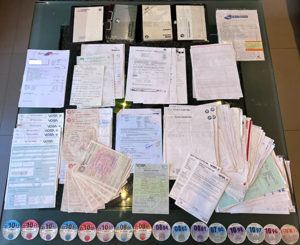 Buyer’s Story: Reunited With A Cherished BMW M5 e28 Paperwork and Tax Disks