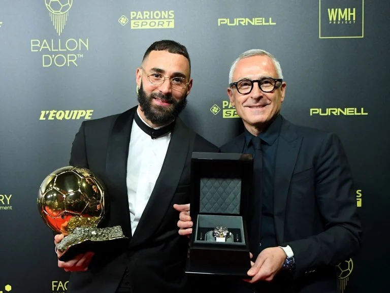 Karim Benzema and His Exclusive Ballon d’Or Watch