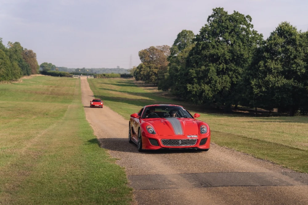 Supercar Driver X Collecting Cars At Grimsthorpe Castle 599 GTO