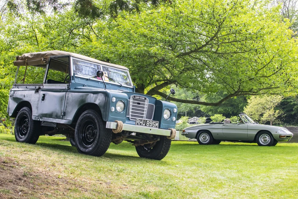 Cars at the Manor Best of Show Land Rover Series III