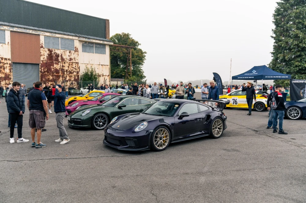Our Coffee Run At Bicester Heritage Welcomed Over 2,000 Cars Porsche 911 GT3 RS