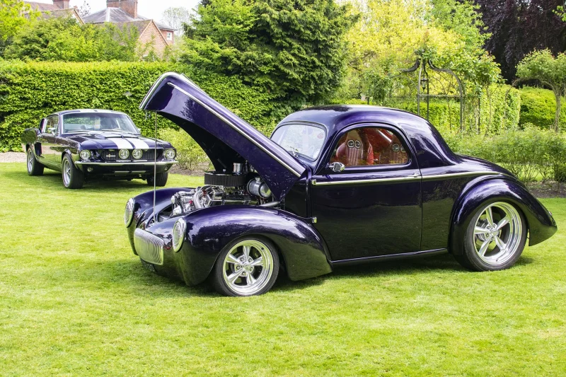 Cars at the Manor custom hot-rod Willys Coupe