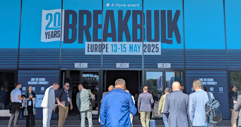 Entrance to Breakbulk 2025