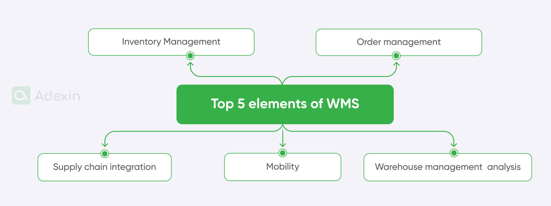 Elements defining WMS