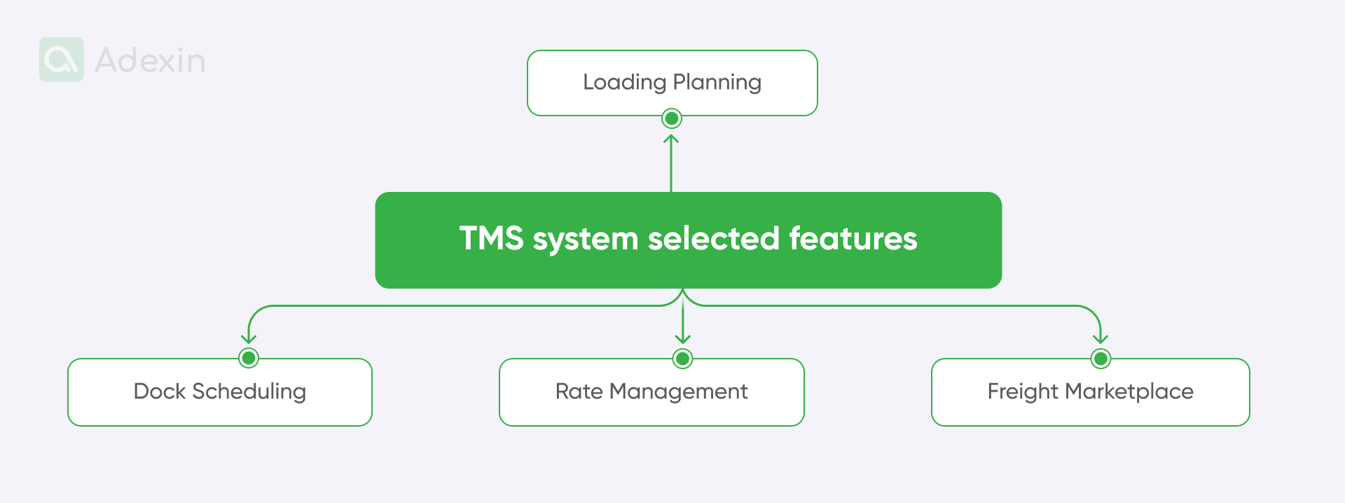 TMS system selected features