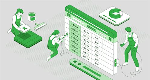 Workers solve issues with Excel