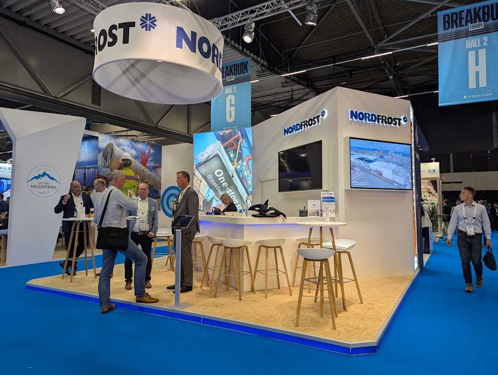 Nordfrost's booth