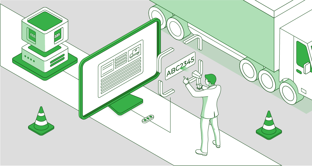 Optical recognition software for transportation