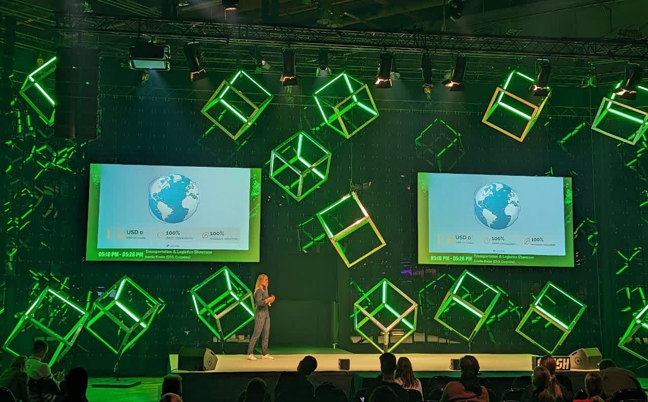 Transportation and logistics showcase session on Slush 2023