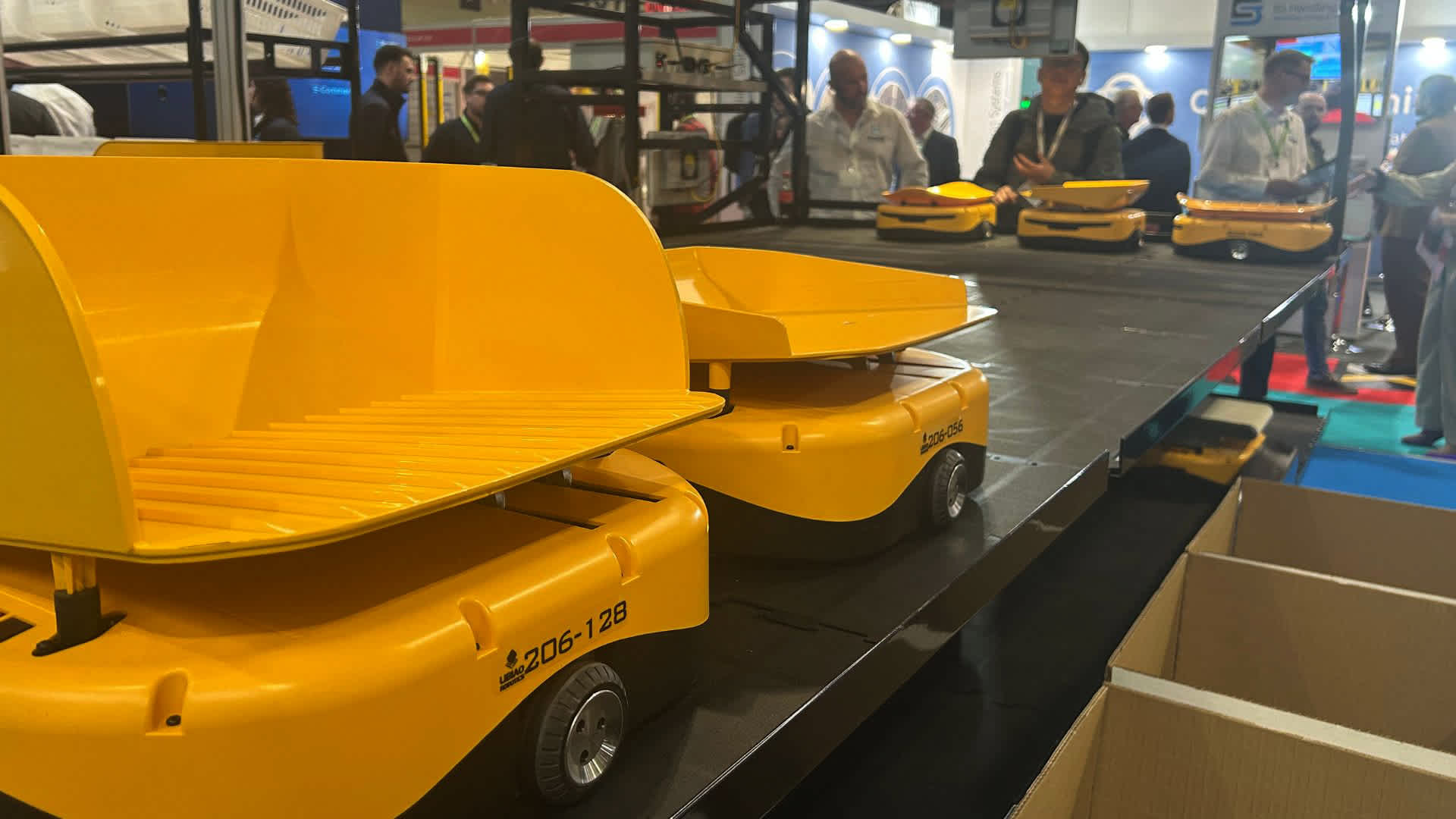 Libiao Robotics at the event