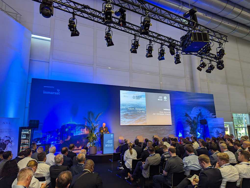 Conference at SMM in Hamburg