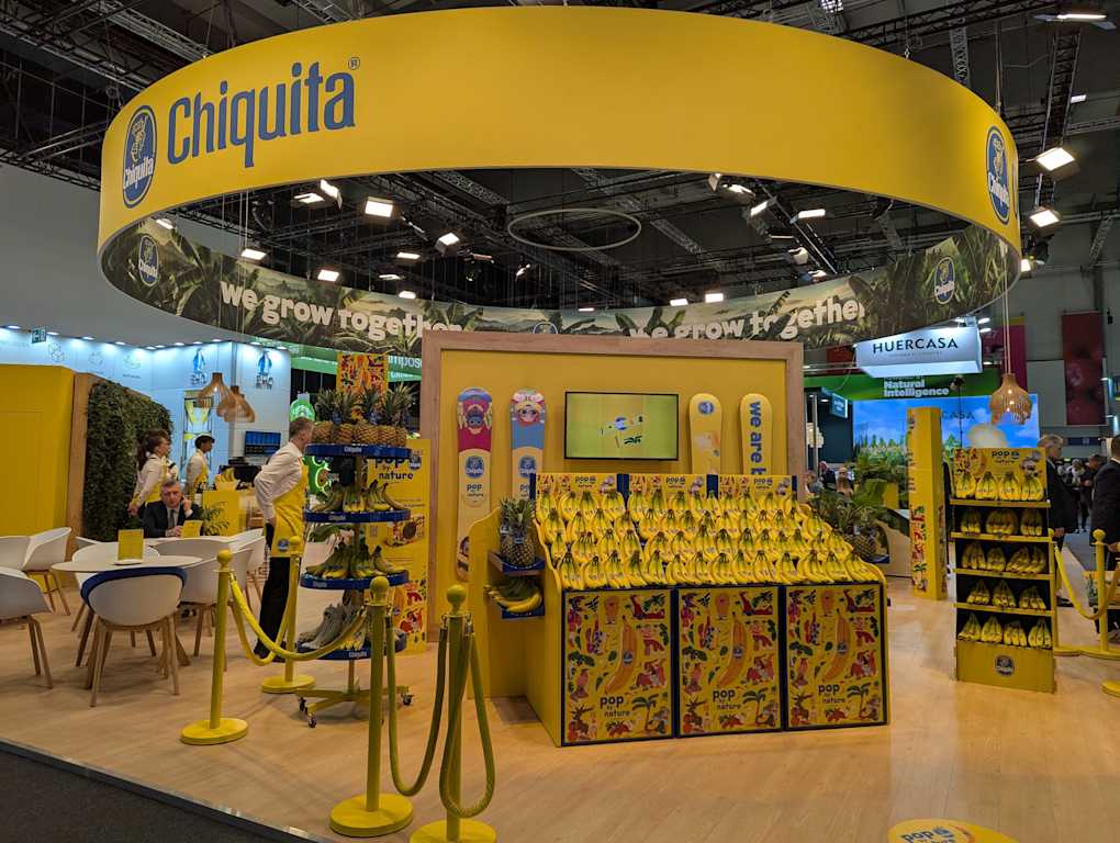 Chiquita booth at Fruit Logistica