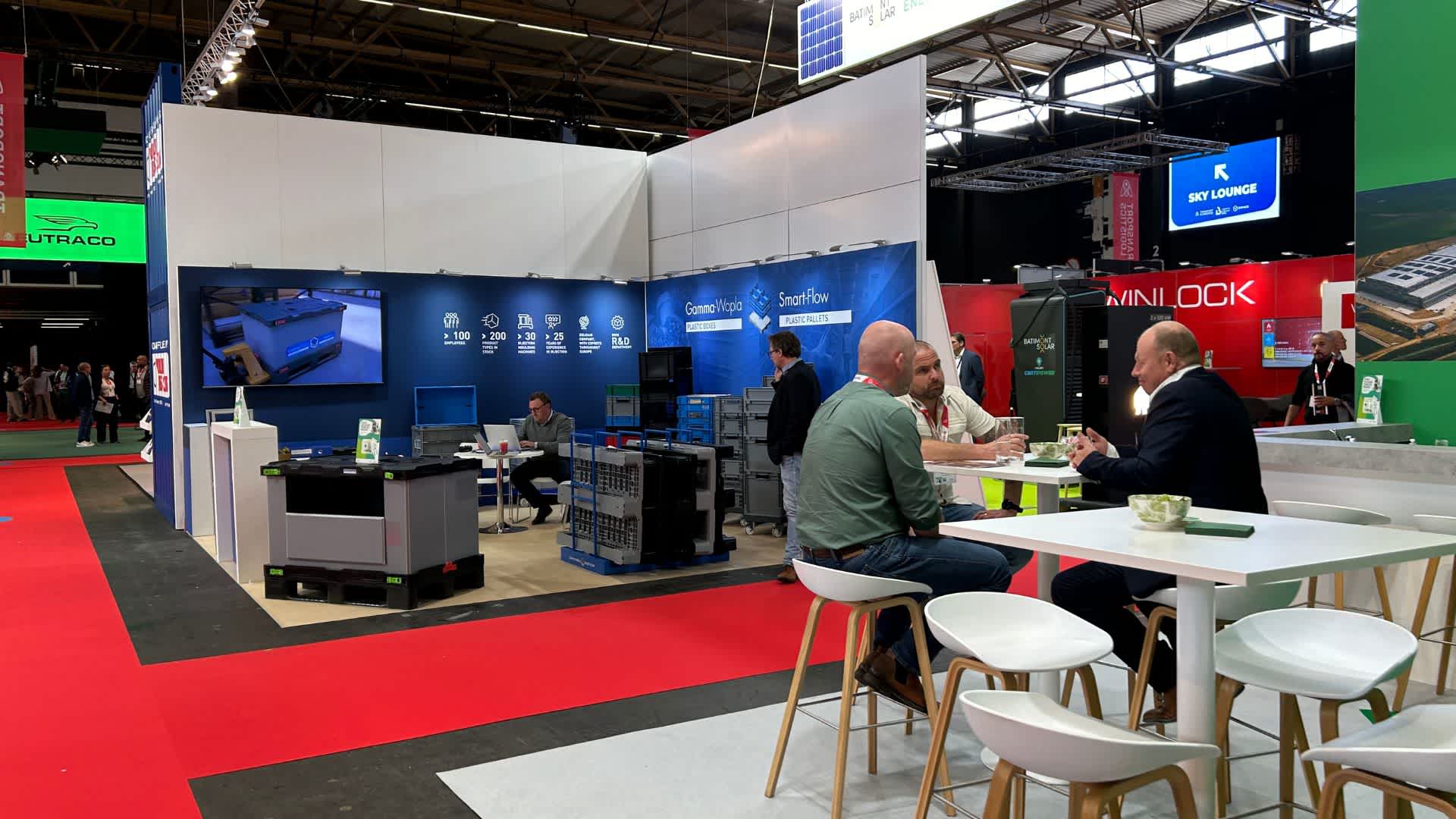 Gamma-Wolpa & Smart-Flow booth