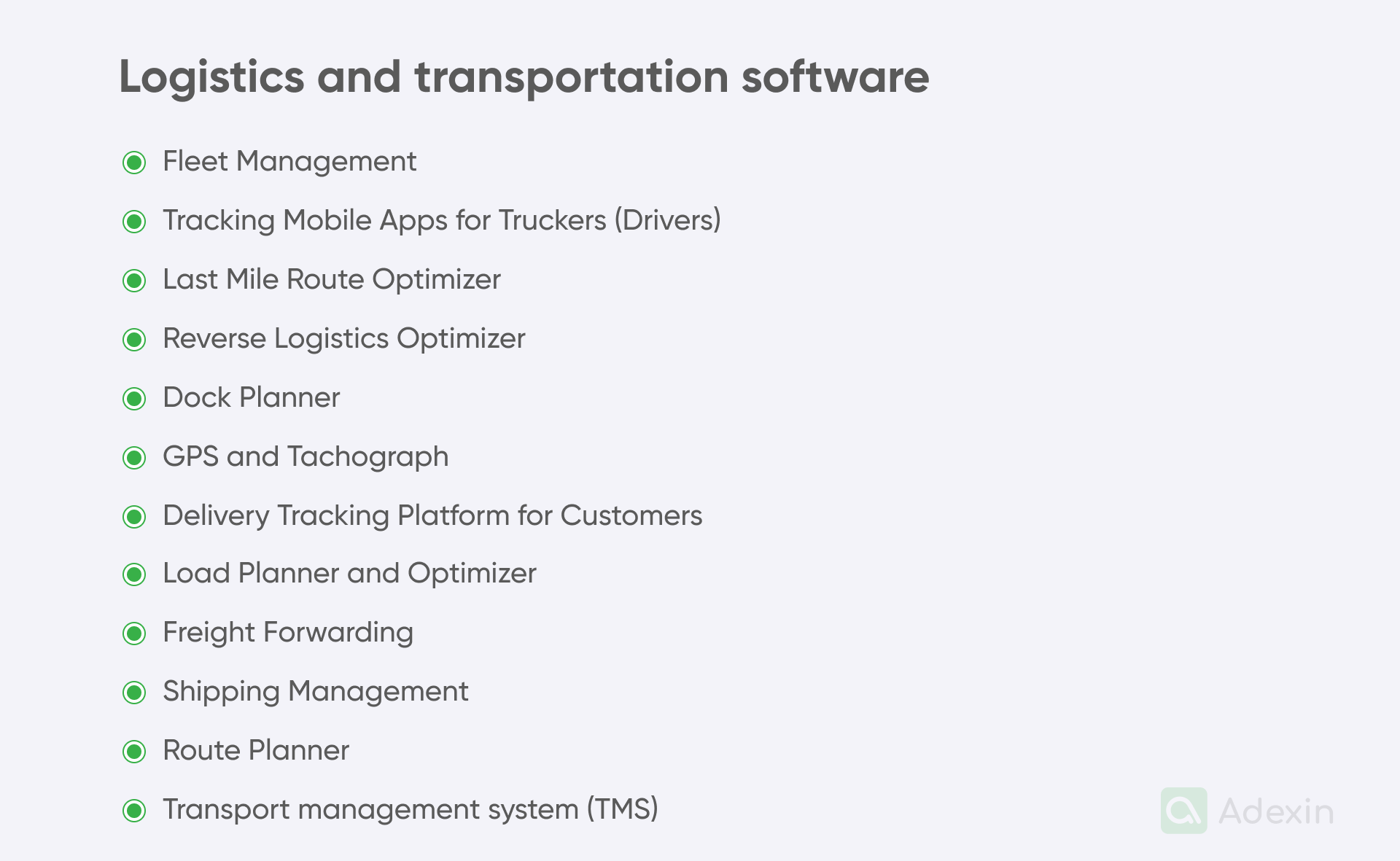 Transportation logistics software – get the best one for your business