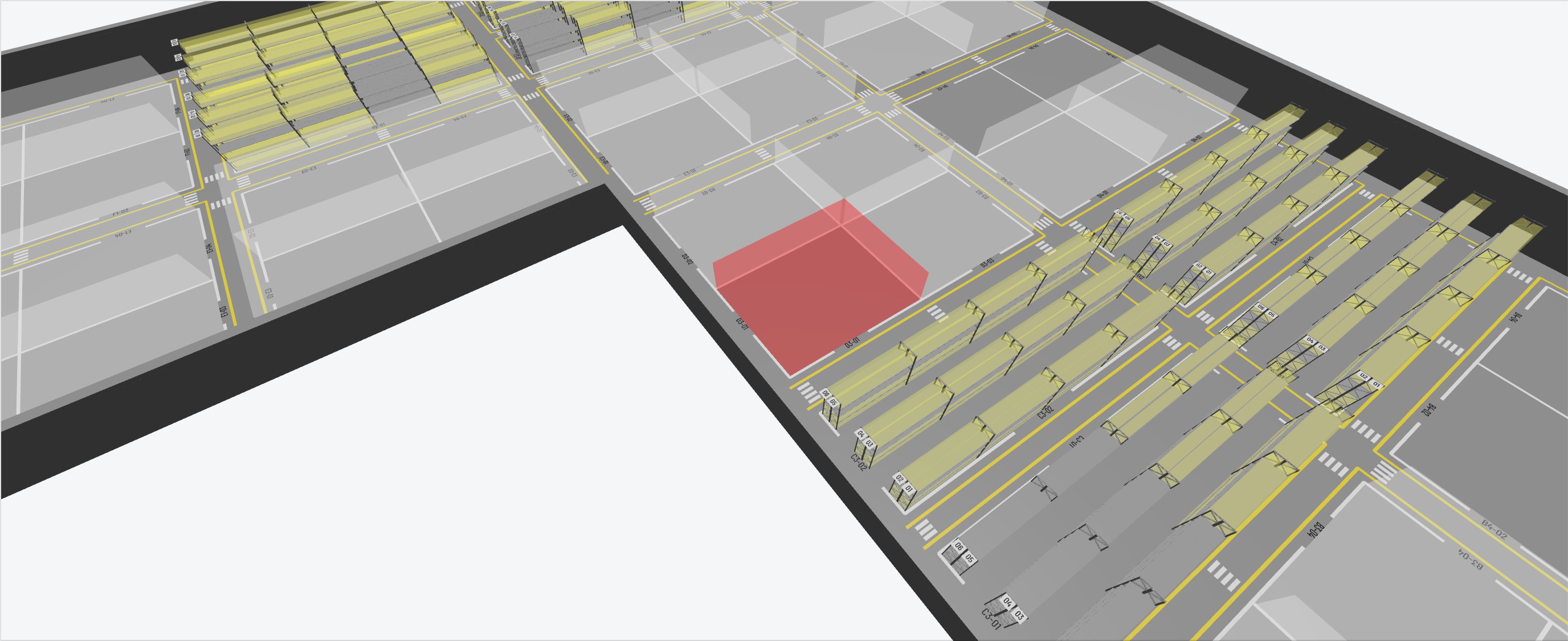 3D warehouse visualization module - 3D warehouse visualization