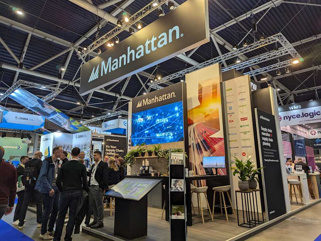 Manhattan booth at the venue