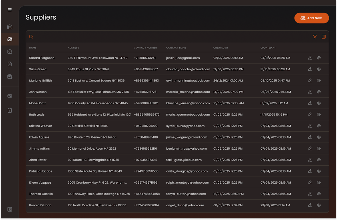 WMS system suppliers