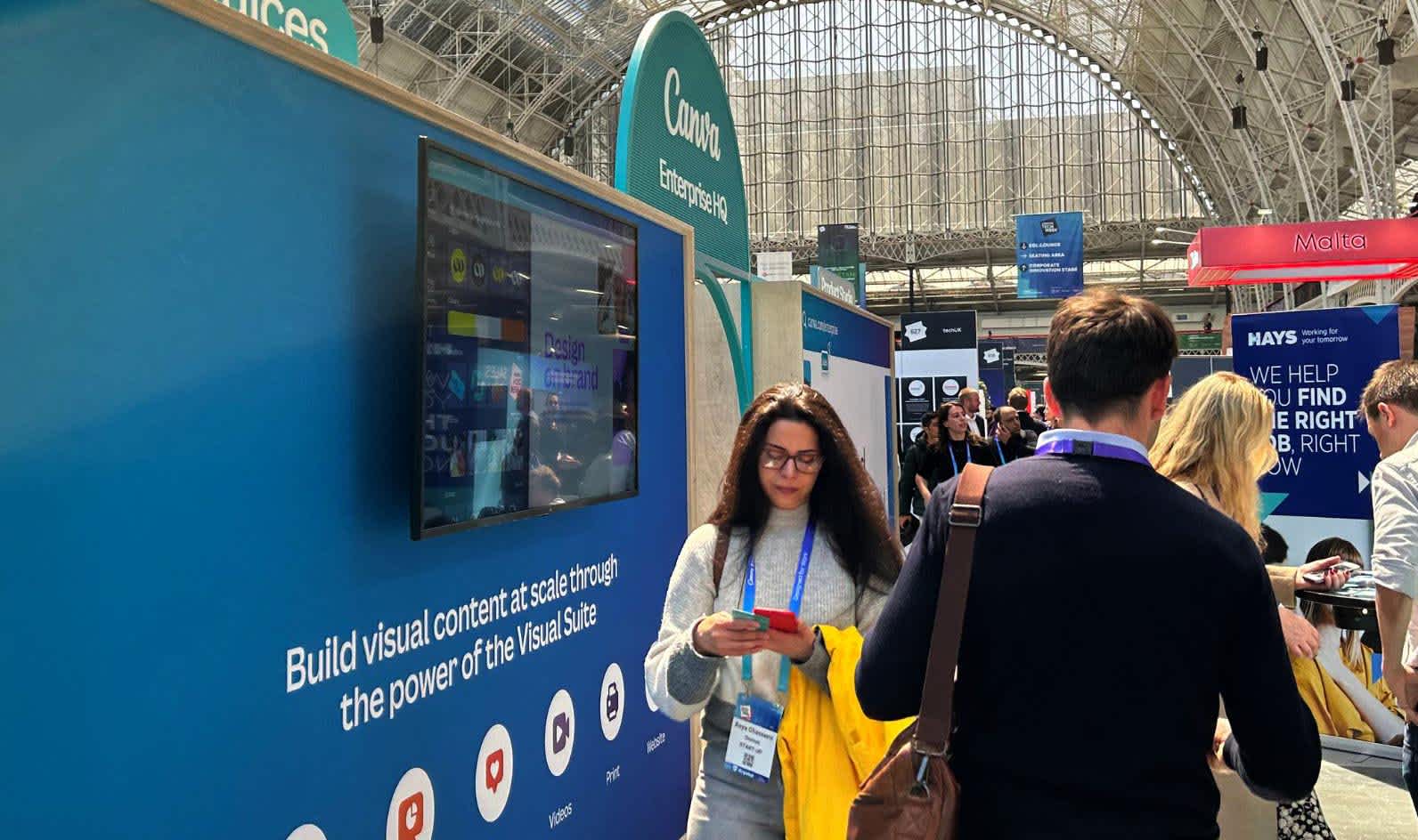 Canva at Tech Week London 2024