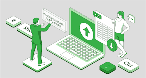Managers work in Excel