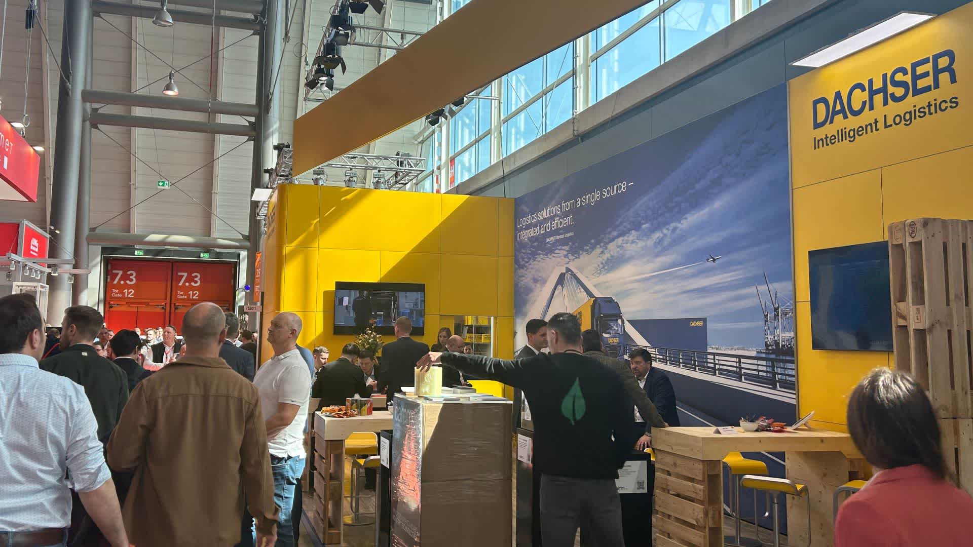 Dachser booth at LogiMAT