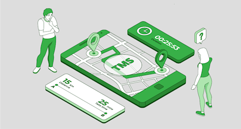 Route optimization with TMS