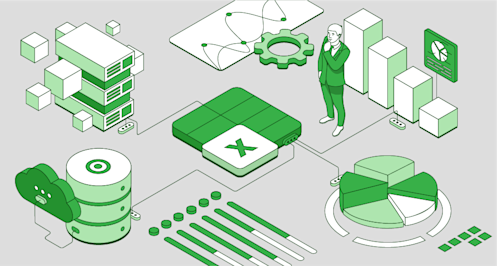 Manager working with big data