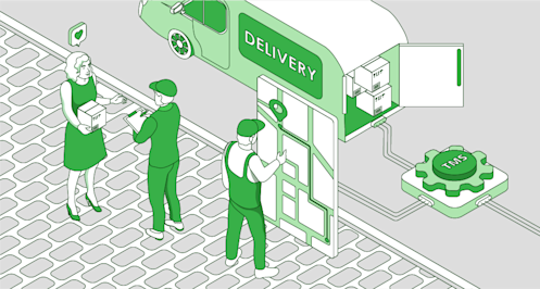 Delivery management via TMS