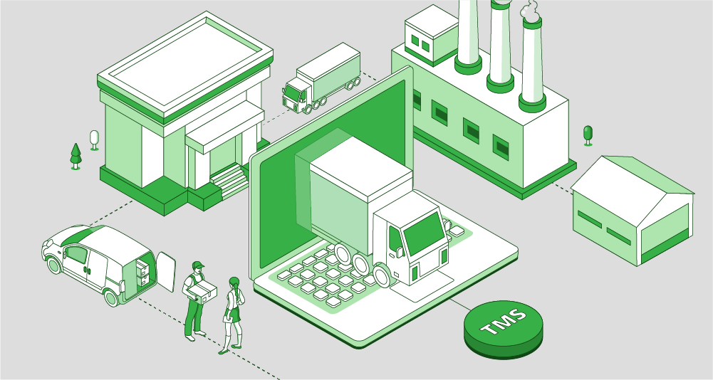 Ultimate benefits for implementation of TMS transportation management