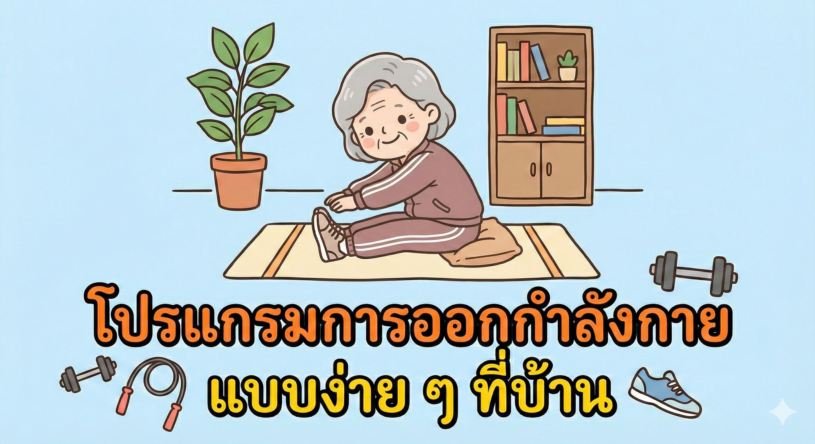 Simple home-based exercise program