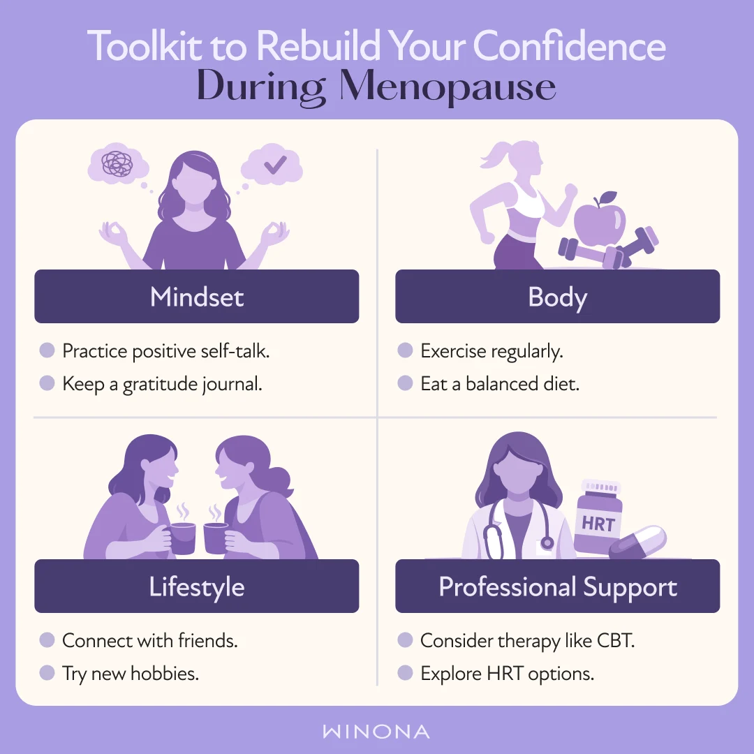 Toolkit to Rebuild Your Confidence During Menopause