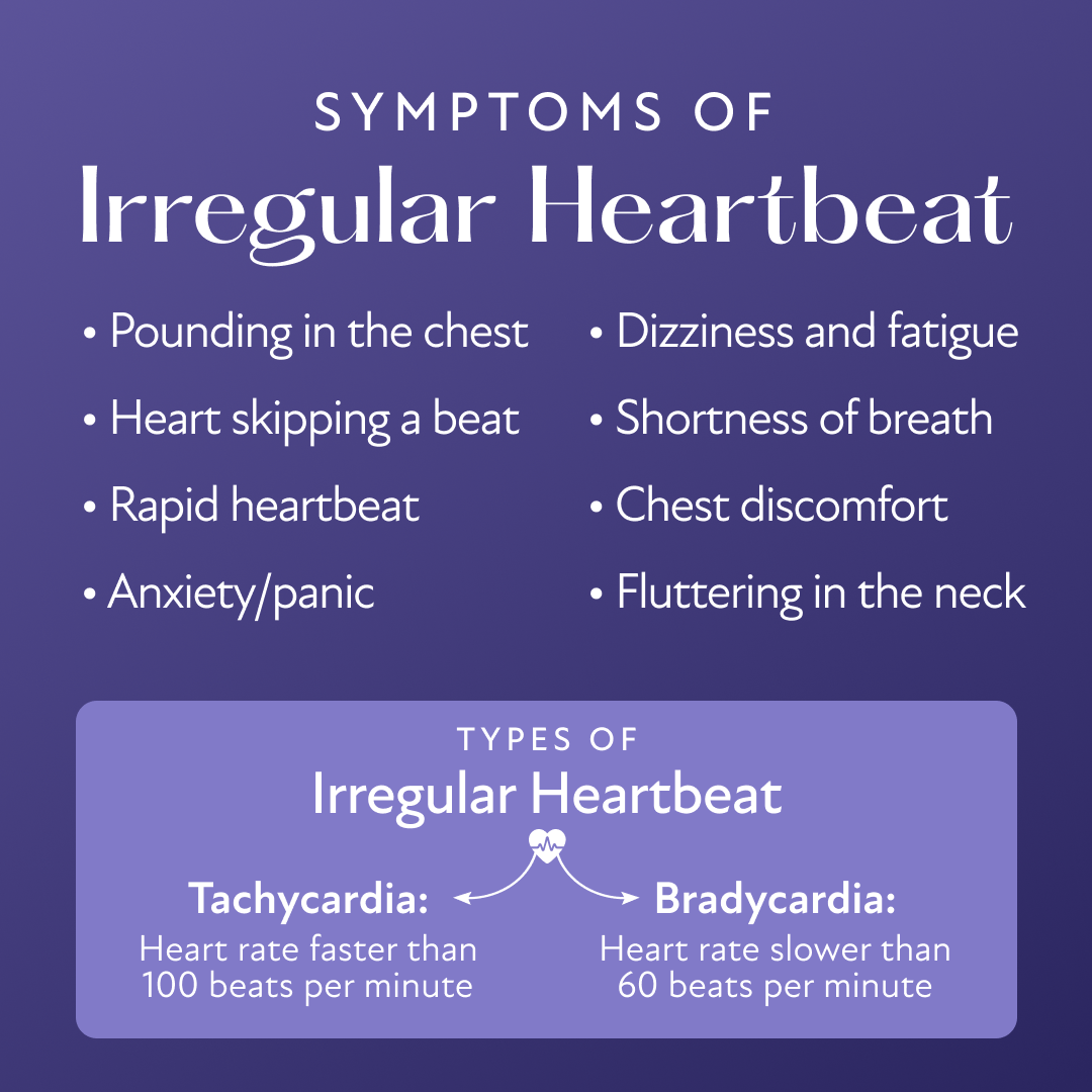 symptoms of irregular heartbeat