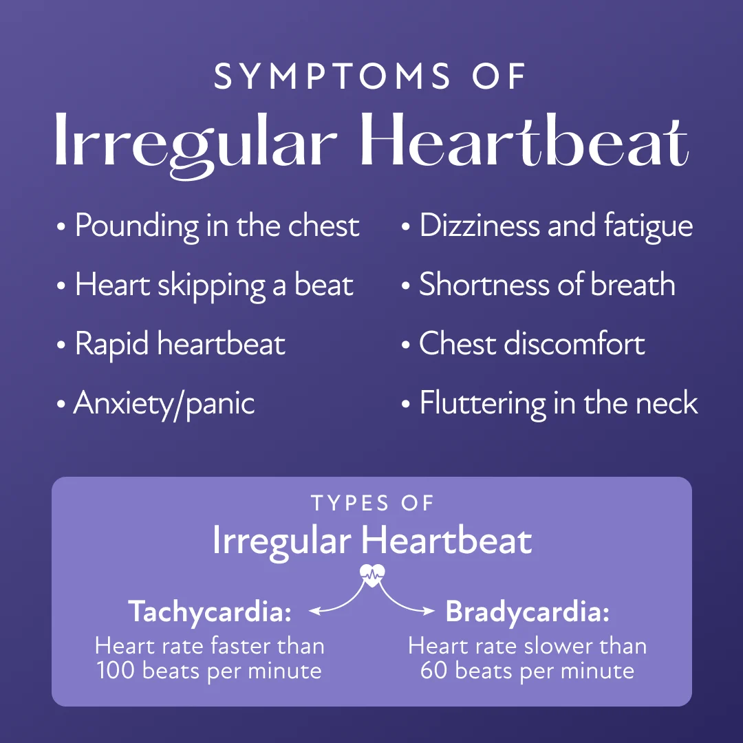 symptoms of irregular heartbeat