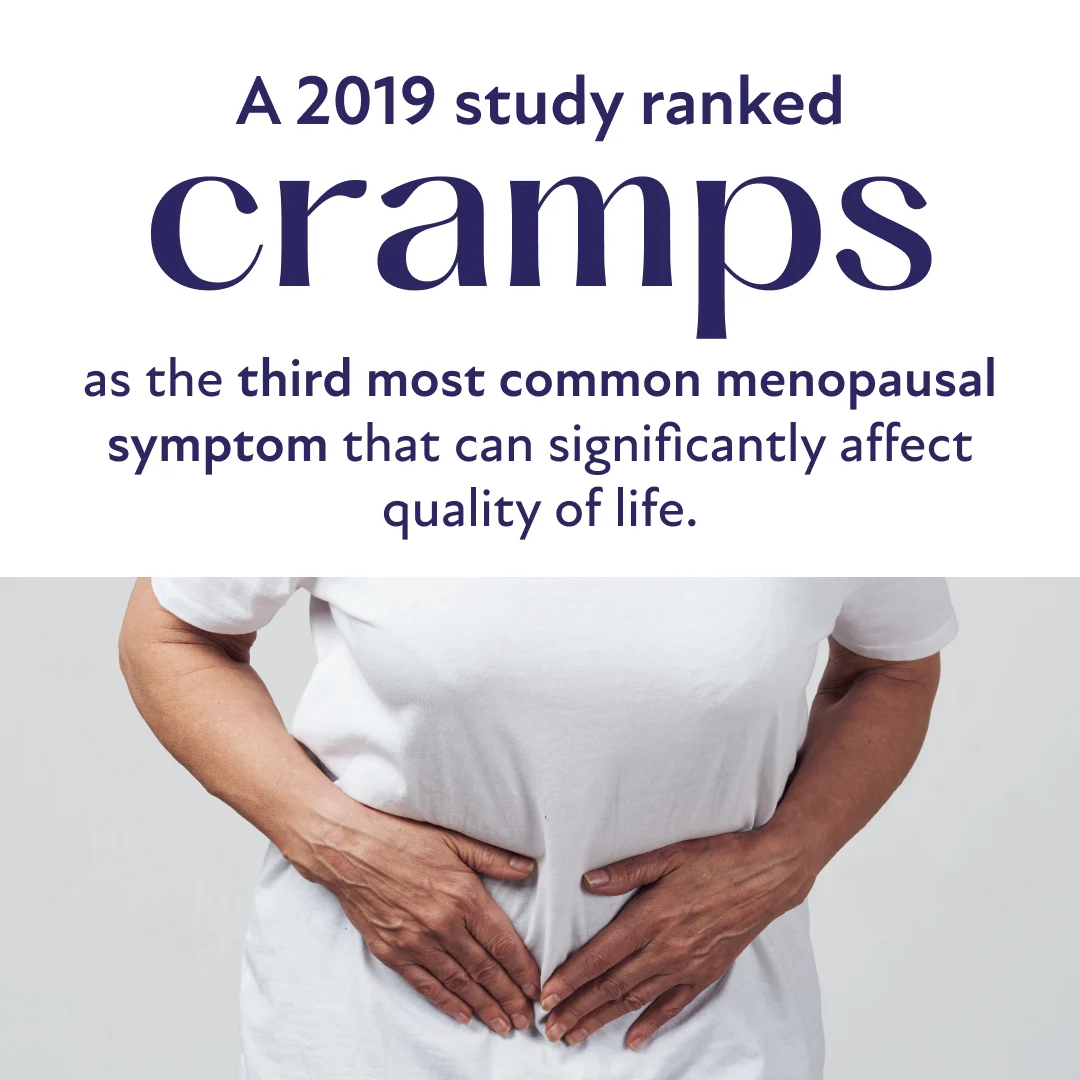 cramps menopause symptom