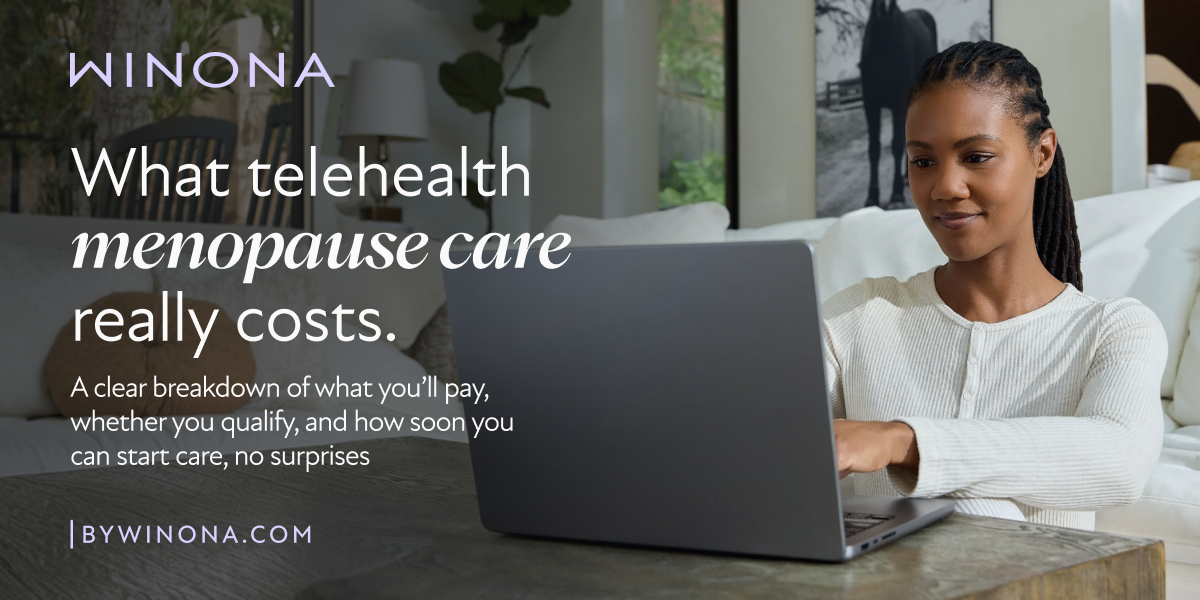 Winona Telehealth Menopause Care Costs Press Release